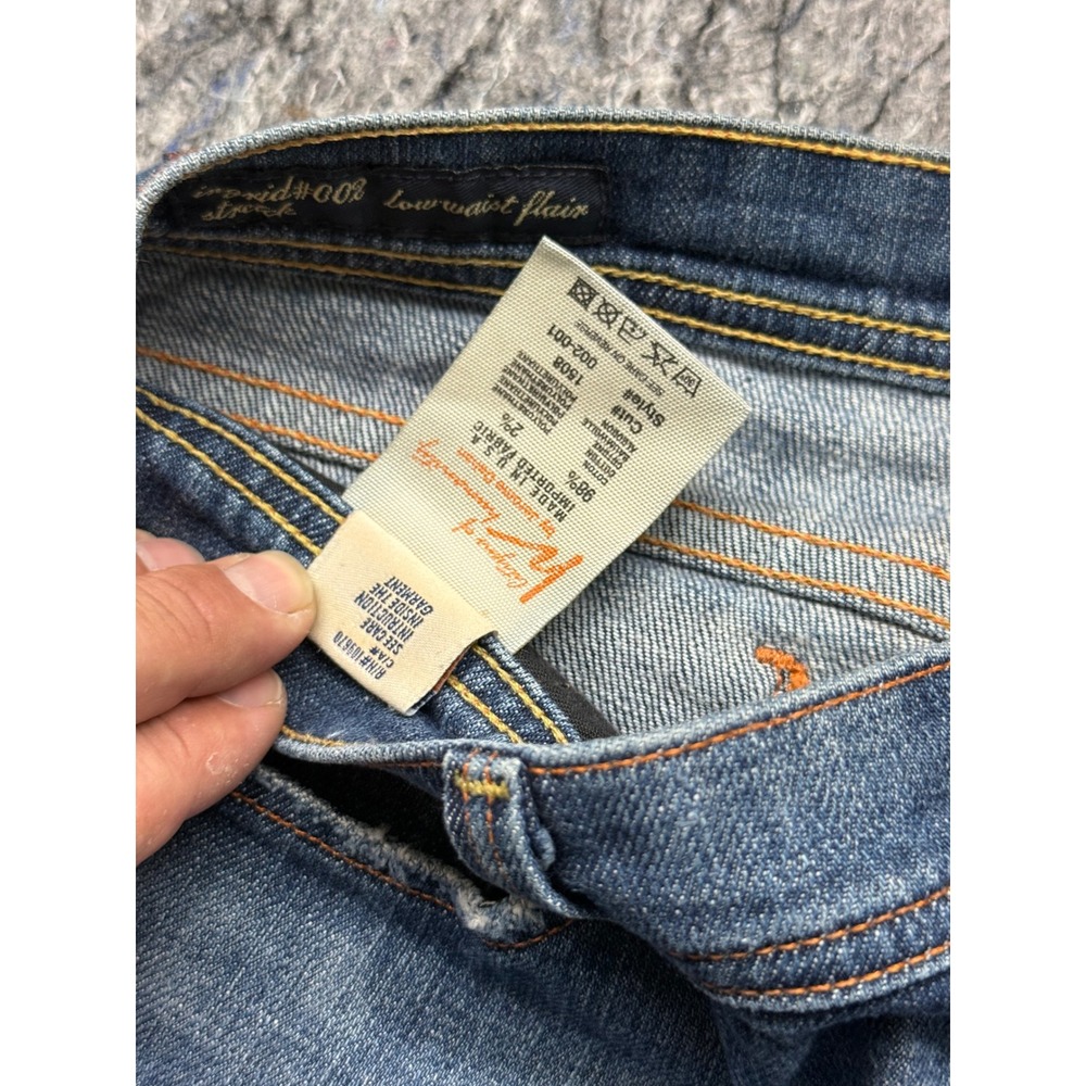 Citizens of Humanity Ingrid 002 Low Waist Flare Jeans Medium Wash Stretch 32x32 - Picture 10 of 15